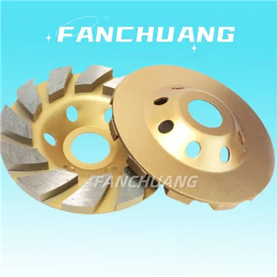 4-Calowa diamentowa tarcza szlifierska do betonu Turbo do szlifierki kątowej